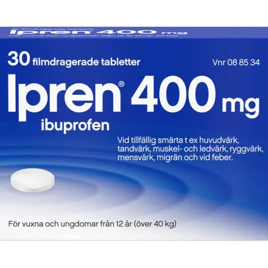 Ipren Filmdragerad Tablett 400 mg 30 st