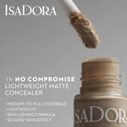 IsaDora No Compromise Lightweight Matte Concealer 3NW 10 ml