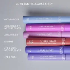 ISADORA 10 sec High Imp Lift & Curl Mascara 02 Intense Black 9 ml