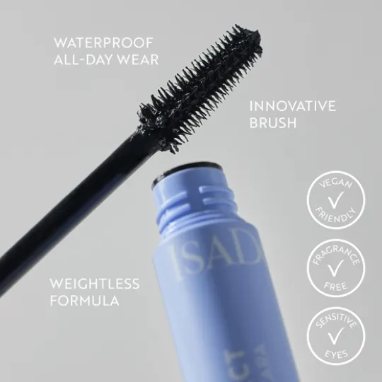 ISADORA 10 Sec High Imp Waterproof Mascara 01 Black 9 ml