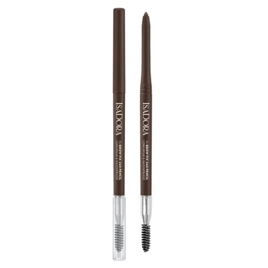 IsaDora The Brow Fix 24h Pencil Longwear & Waterproof 02 Dark Brown 0,32 g