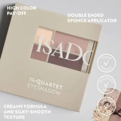 IsaDora The Eyeshadow Quartet 01 Muddy Nudes 3,5 g