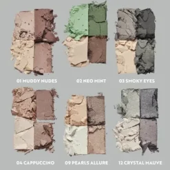 IsaDora The Eyeshadow Quartet 12 Crystal Mauve 3,5 g