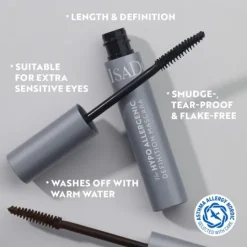 IsaDora The Hypo Allergenic Definition Mascara 02 Brown 10 ml
