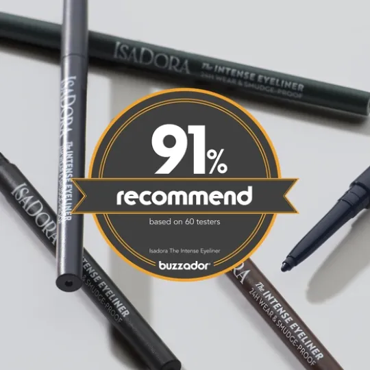 IsaDora The Intense Eyeliner 24H Wear & Smudge-proof 61 Black Brown 0,35 g
