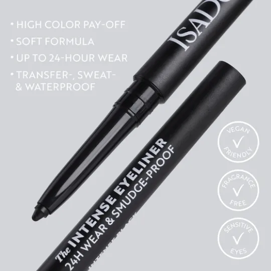 IsaDora The Intense Eyeliner 24H Wear & Smudge-proof 68 Marine Blue 0,35 g