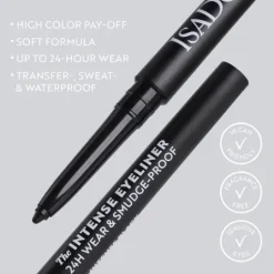 IsaDora The Intense Eyeliner 24H Wear & Smudge-proof 67 Dark Green 0,35 g
