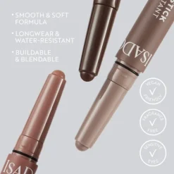 IsaDora The Matte Eyeshadow Stick Longwear & Water-Resistant 63 Cool Taupe 1,2 g