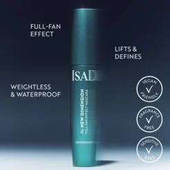 IsaDora The New Dimension Waterproof Mascara 01 Black