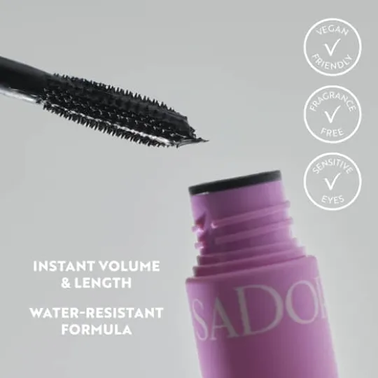 IsaDora The 10 Sec High Impact Length & Lift Mascara 02 Intense Black 9 ml