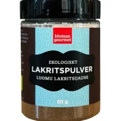 Khoisan Gourmet Lakritspulver EKO 50 g