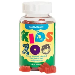 KidsZoo Multivitamin Jordgubb 60 st
