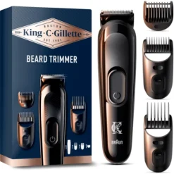 King C. Gillette Skäggtrimmer med 3 kammar