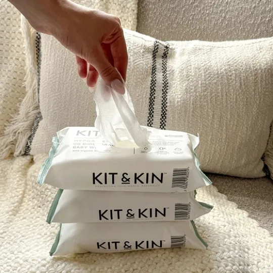 Kit & Kin Baby Wipes 10x60 st