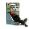 Kitty Play Squeaking Black Bird