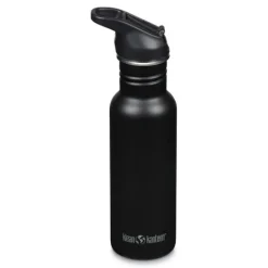Klean Kanteen Classic Black w/ Flip Seal Sport Cap 800 ml