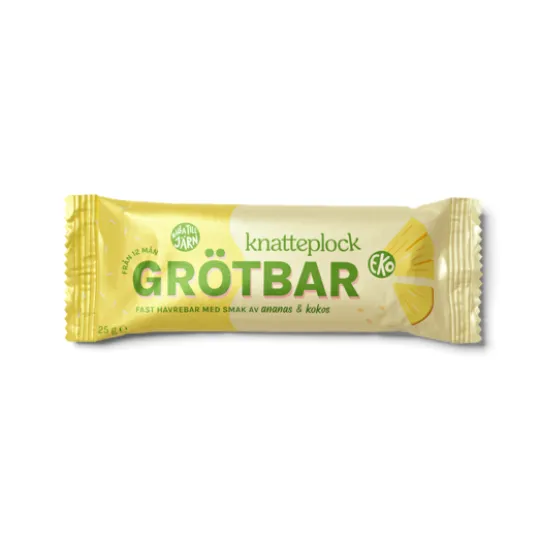 Knatteplock Grötbar Ananas & Kokos 25 g