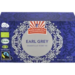 Kung Markatta Earl Grey 20 Påsar