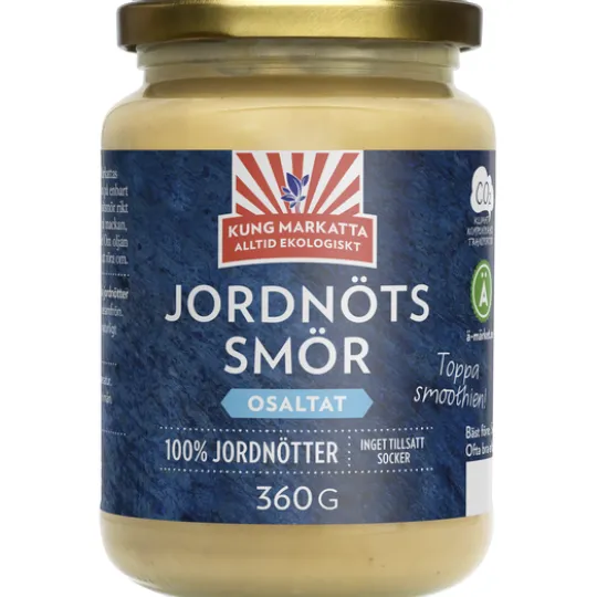 Kung Markatta Jordnötssmör utan salt EKO 360 g