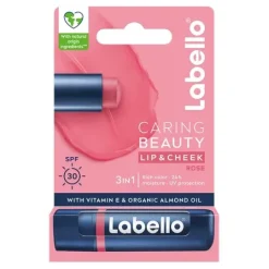 Labello Läppbalsam Caring Beauty Rose-Nude 4,8 g