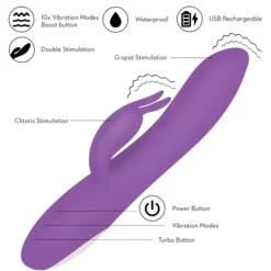 Ladylove Eclipse Rabbit Purple