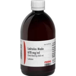 Laktulos Cooper, oral lösning 670 mg/ml 500 ml