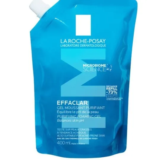 La Roche-Posay Effaclar Cleansing Gel +M Refill 400 ml