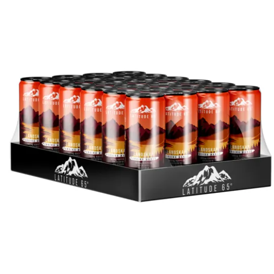 Latitude 65 Landskap Persika/Mango 24 x 330 ml