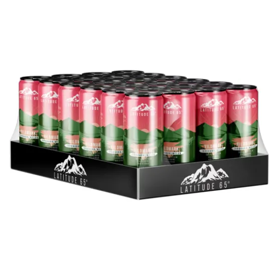 Latitude 65 Vildmark Jordgubb/Melon 24 x 330 ml