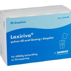 Laxiriva, pulver till oral lösning i dospåse 20 st