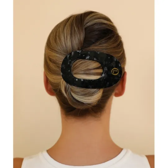 Lenoites Eco-Friendly Flat Hair Clip Space Black