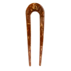 Lenoites Eco-Friendly French Hair Pin Cocoa Brown