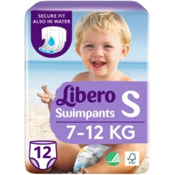 Libero Swimpants Small 7-12 kg 12 st