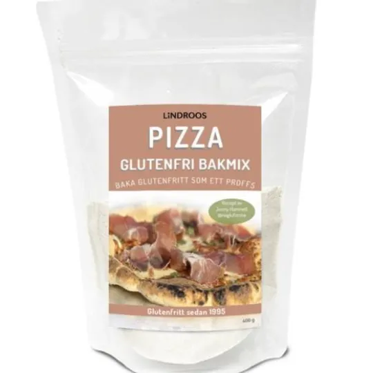 Lindroos Glutenfri Mjölmix Pizza 400 g