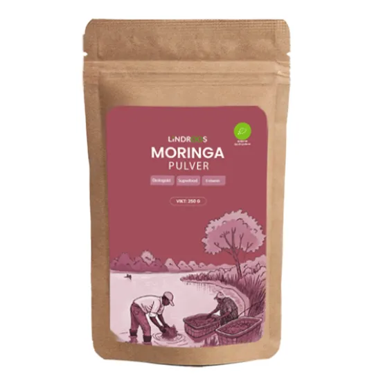 Lindroos Moringapulver Ekologiskt 250 g