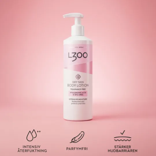 L300 Intensive Moisture Body Lotion Oparfymerad 350 ml