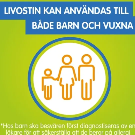 Livostin ögondroppar, suspension 0,5 mg/ml 4 ml