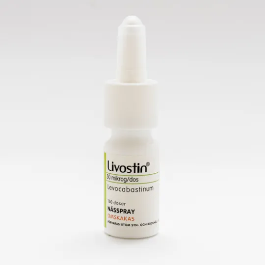 Livostin nässpray, suspension 50 mikrogram/dos, 150 doser