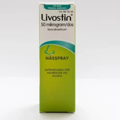 Livostin nässpray, suspension 50 mikrogram/dos, 150 doser