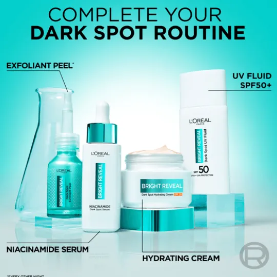 L'Oréal Paris Bright Reveal Niacinamide Dark Spot Hydrating Day Cream SPF50 50 ml