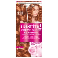 L'Oréal Paris Casting Crème Gloss Semi-Permanent Hårfärg 645 Amber