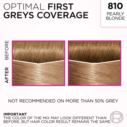 L'Oréal Paris Casting Crème Gloss Semi-Permanent Hårfärg 810 Pearly Blonde