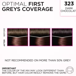 L'Oréal Paris Casting Crème Gloss Semi-Permanent Hårfärg 323 Dark Chocolate