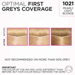 L'Oréal Paris Casting Crème Gloss Semi-Permanent Hårfärg 1021 Pearly Light Blonde