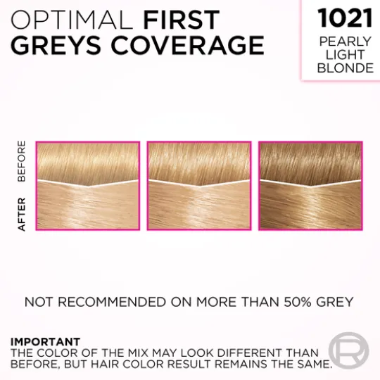 L'Oréal Paris Casting Crème Gloss Semi-Permanent Hårfärg 1021 Pearly Light Blonde