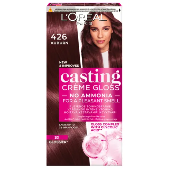 L'Oréal Paris Casting Crème Gloss Semi-Permanent Hårfärg 426 Auburn