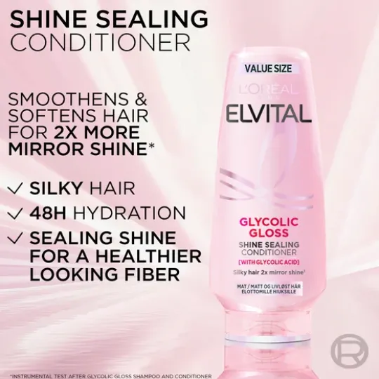 L'Oréal Paris Elvital Glycolic Gloss Conditioner 300 ml