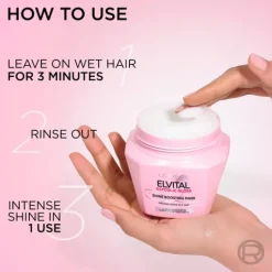 L'Oréal Paris Elvital Glycolic Gloss Shine Boosting Mask 310 ml