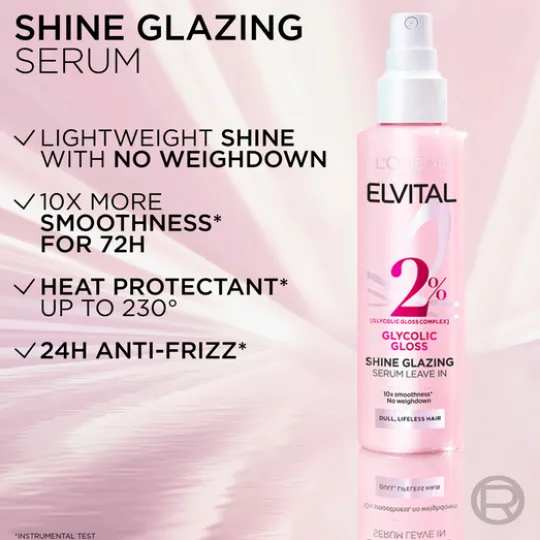 L'Oréal Paris Elvital Glycolic Gloss Leave-in Spray 150 ml