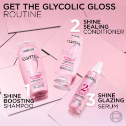 L'Oréal Paris Elvital Glycolic Gloss Shampoo 400 ml